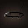 Lampa wisząca FOURTY ROUND LED VII Nowodvorski 12285 Nowoczesny żyrandol tubowy